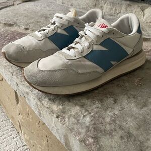 New Balance Mens 237 Nimbus Cloud/White Fashion Sneaker